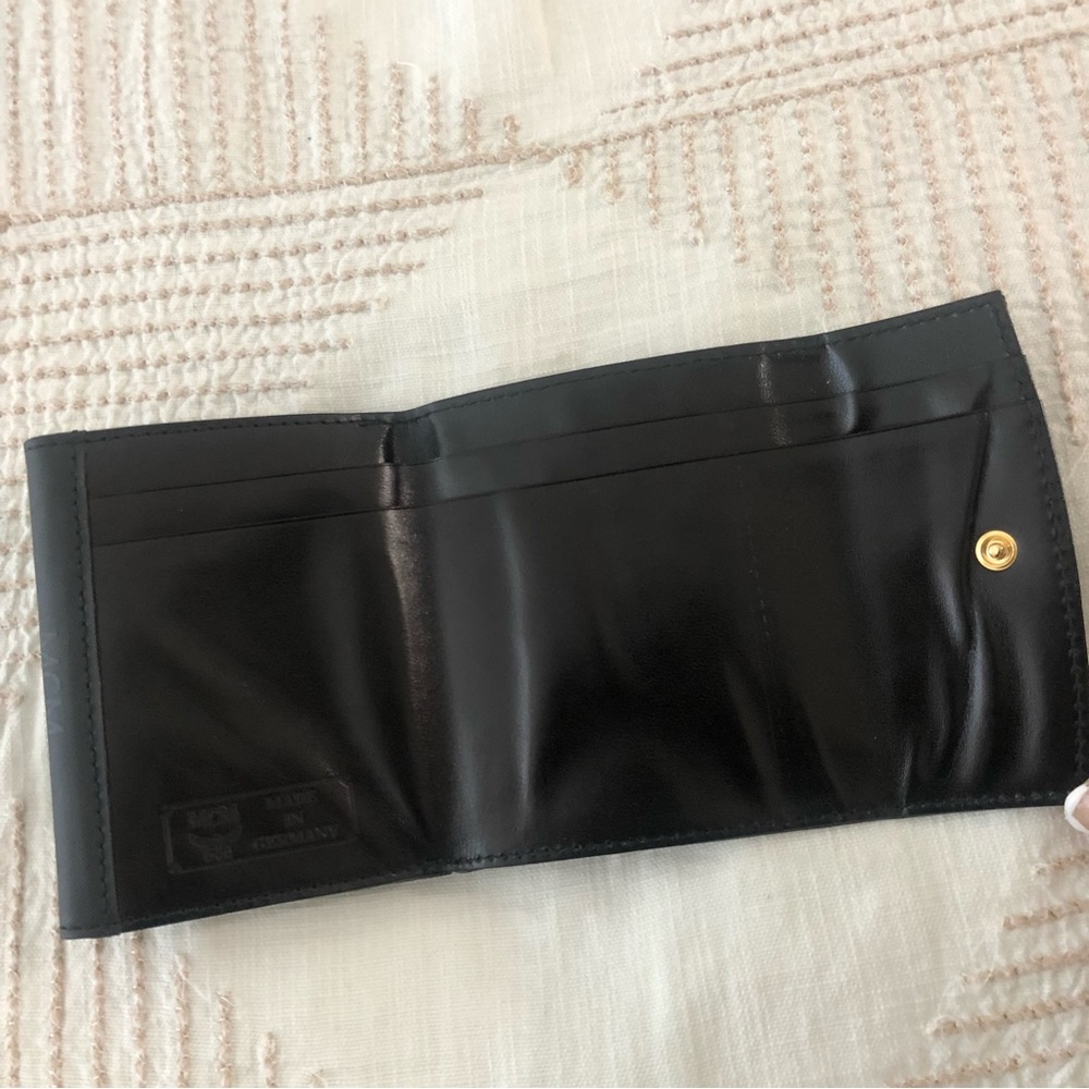 Mcm Black Monogram Wallet - image 5